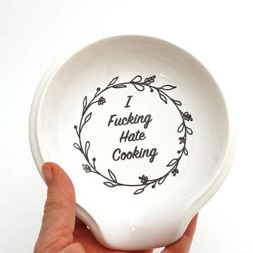 Lenny Mud - Venta al por mayor Reposacucharas - Cucharas maduras - I F'n Hate cooking