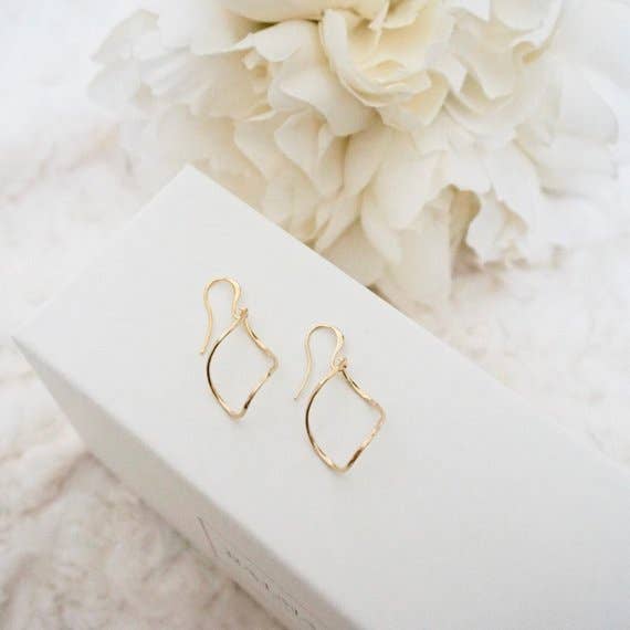 Minimalist earrings, Simple everyday earrings for wholesale by Soft and Kind