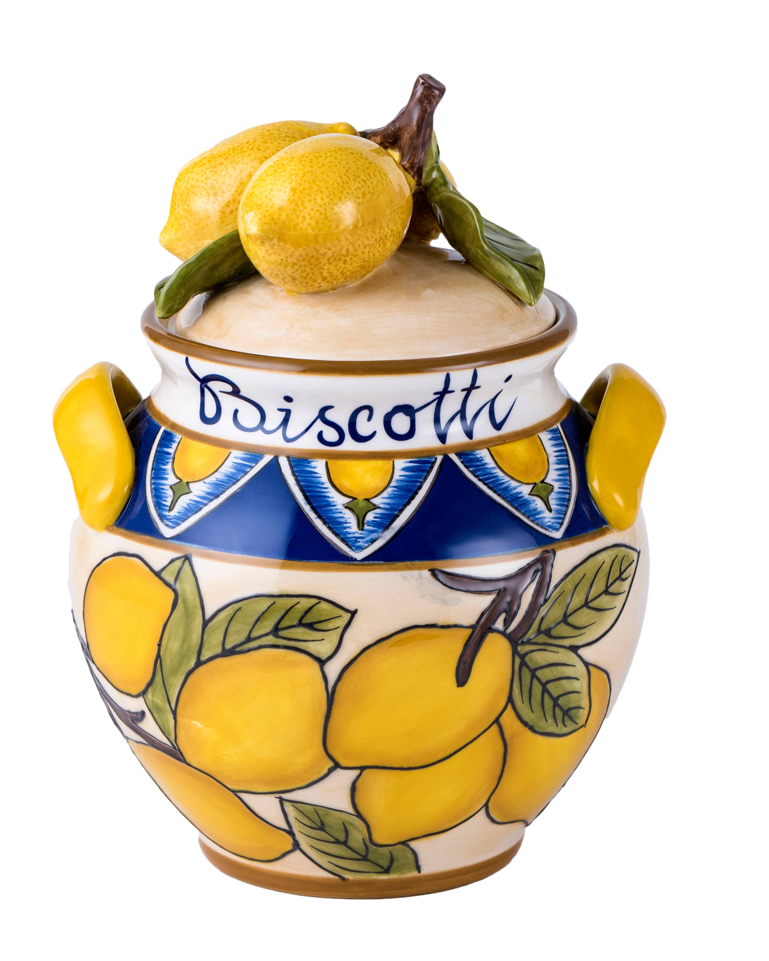 Blue Sky Clayworks - Wholesale Cookie Jar - Lemon Cookie Jar - Artist-Inspired Design0