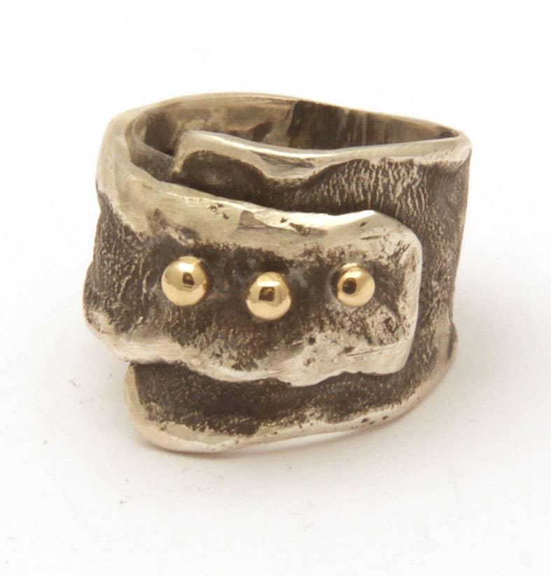 Tamara Kelly Designs - Wholesale Band/Stacked Ring - Reticulated ring series0