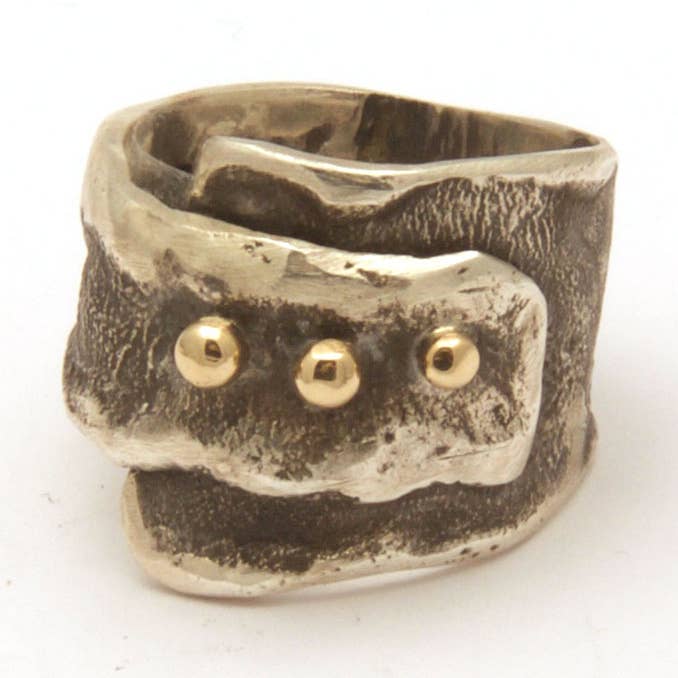 Tamara Kelly Designs - Wholesale Band/Stacked Ring - Reticulated ring series0