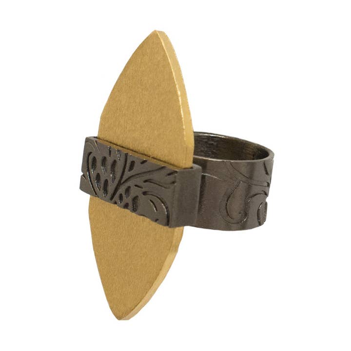 MODERNER RÜSTUNGSRING für den Großhandel von Stephanie Kantis