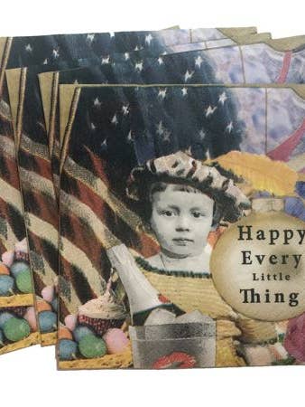 814CTL Cada Little Thing - Servilleta de cóctel para venta al por mayor de Erin Smith Art