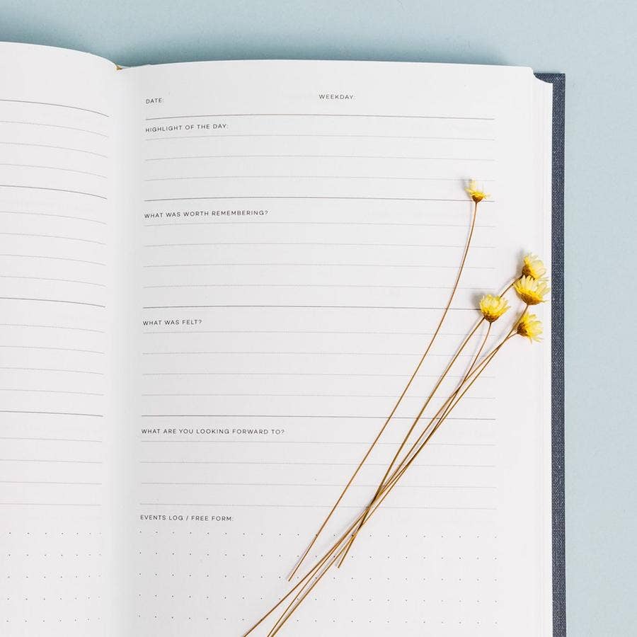 Letterfolk - Wholesale Journal/Diary - Abridged Journal (Navy)4