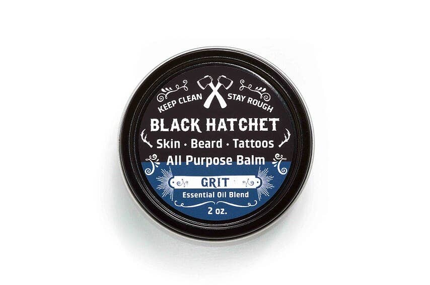 Latika Beauty - Wholesale Beard Styling Product - Beard and Tattoo Balm - Grit  ⚫ Black Hatchet Gifts for Men3
