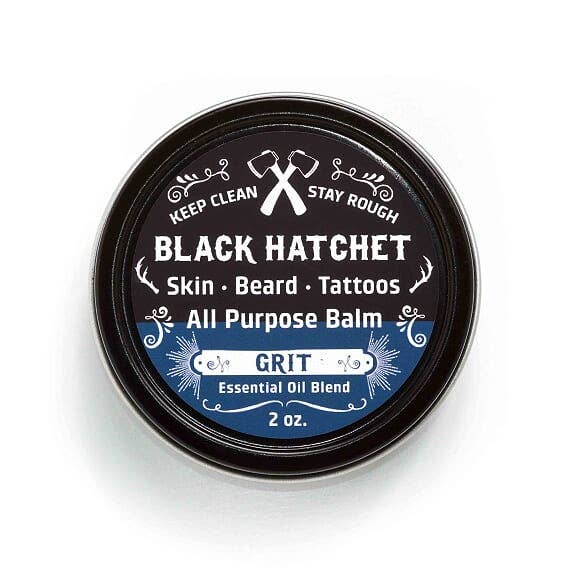 Latika Beauty - Wholesale Beard Styling Product - Beard and Tattoo Balm - Grit โซ Black Hatchet Gifts for Men3