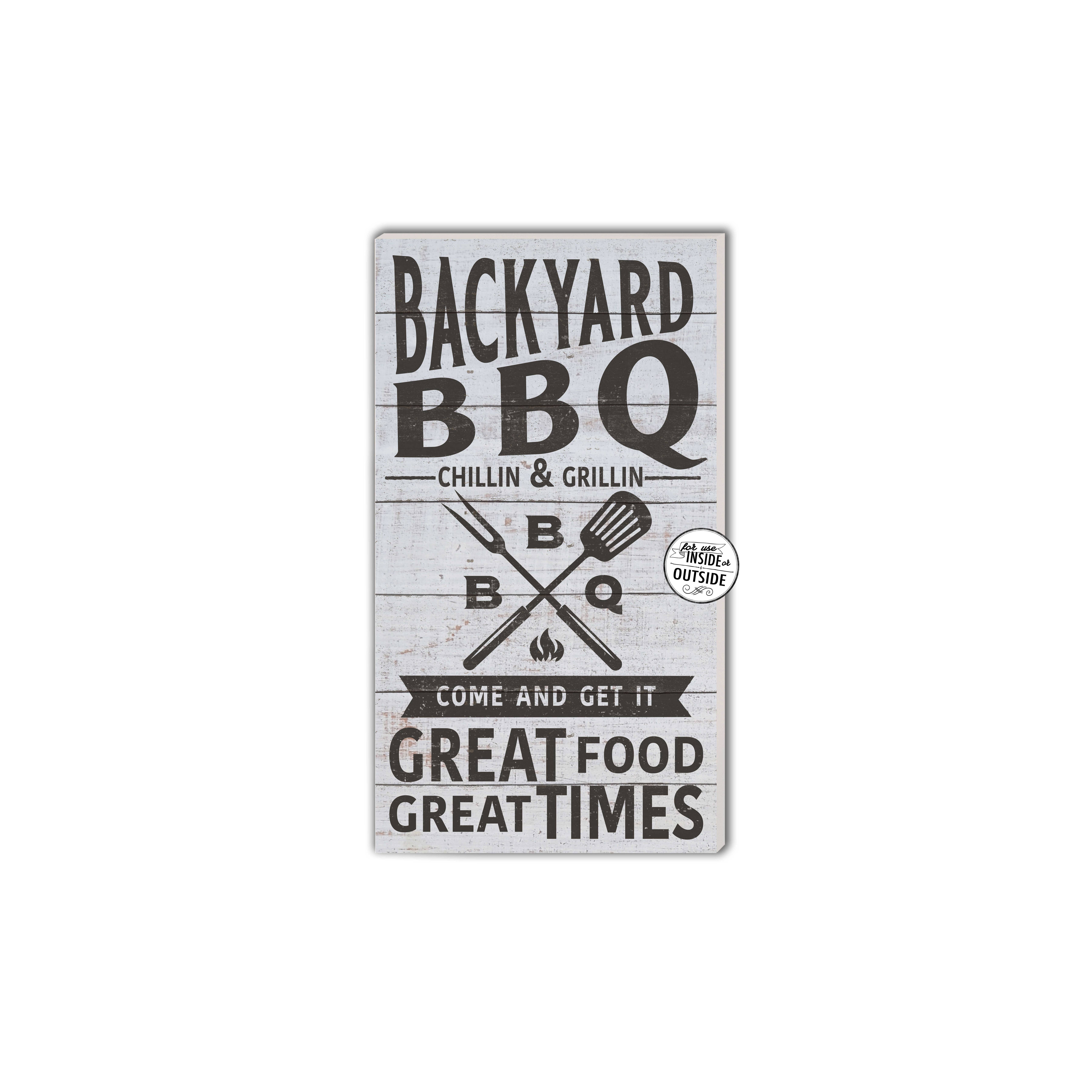 Kindred Hearts - Wholesale Sign - 11x20 Backyard BBQ Indoor Outdoor Sign1