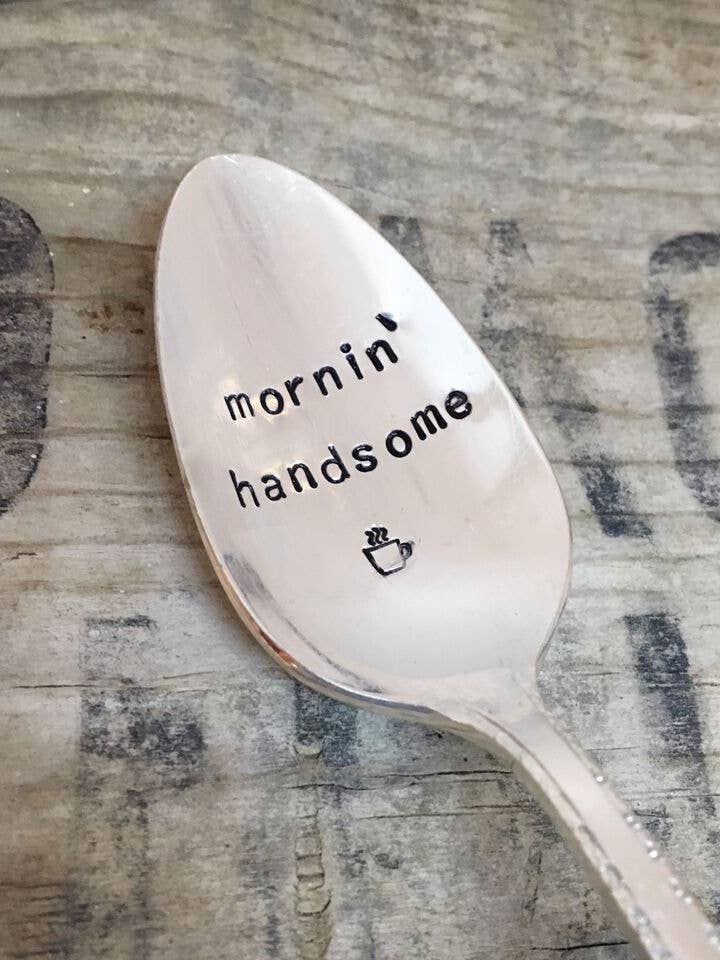 Mornin Beau cuillère à café pour la vente par Pumpernickel and Wry