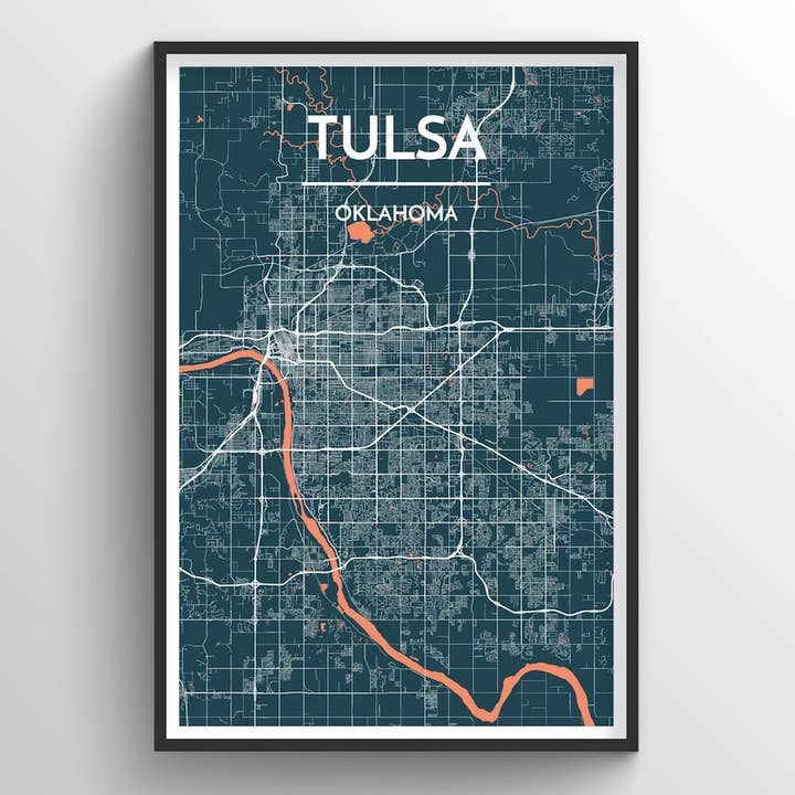 Point Two Design Group - Wholesale Map - Tulsa City Map1