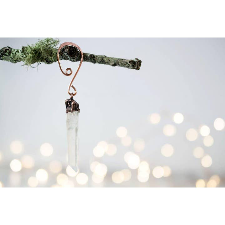 Ornamento in cristallo grezzo, singolo per la vendita all'ingrosso da parte di HAWKHOUSE