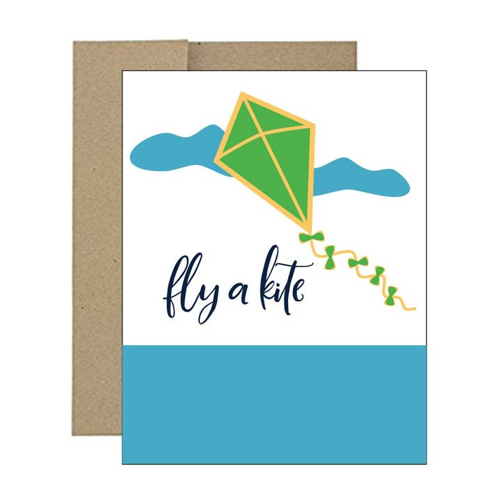 Tandem For Two - Wholesale Everyday Greeting Card - Greeting Card - Fly A Kite