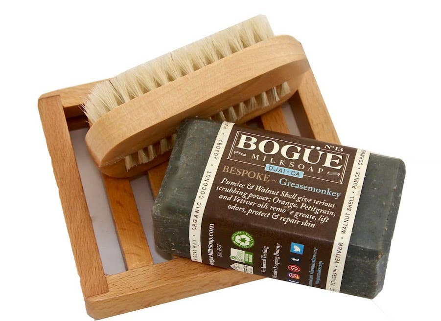 Bogue Milk Soap - Wholesale Bar Soap - No.13 GreaseMonkey Goat Milk Soap Giftset1