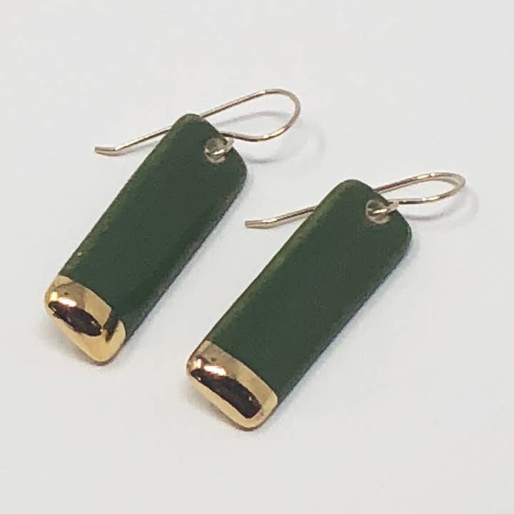 GF - Green - 2’’ Length for wholesale by By Ly ceramics