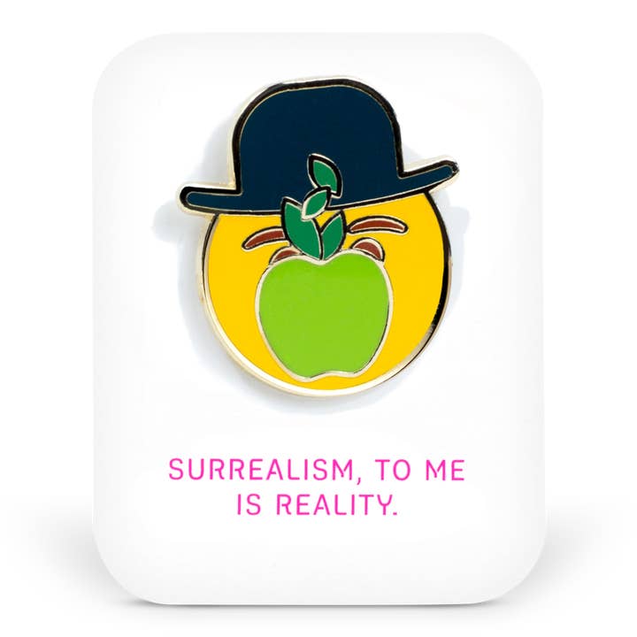 Magrittemoji Pin for wholesale by Popglory