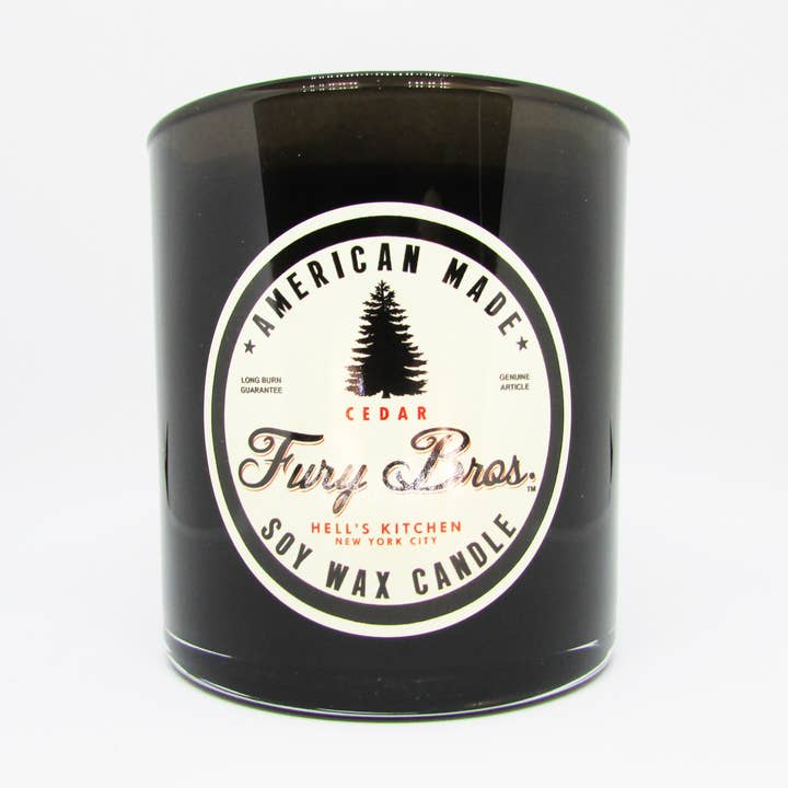 Cedar Candle 9 oz for wholesale by Fury Bros.