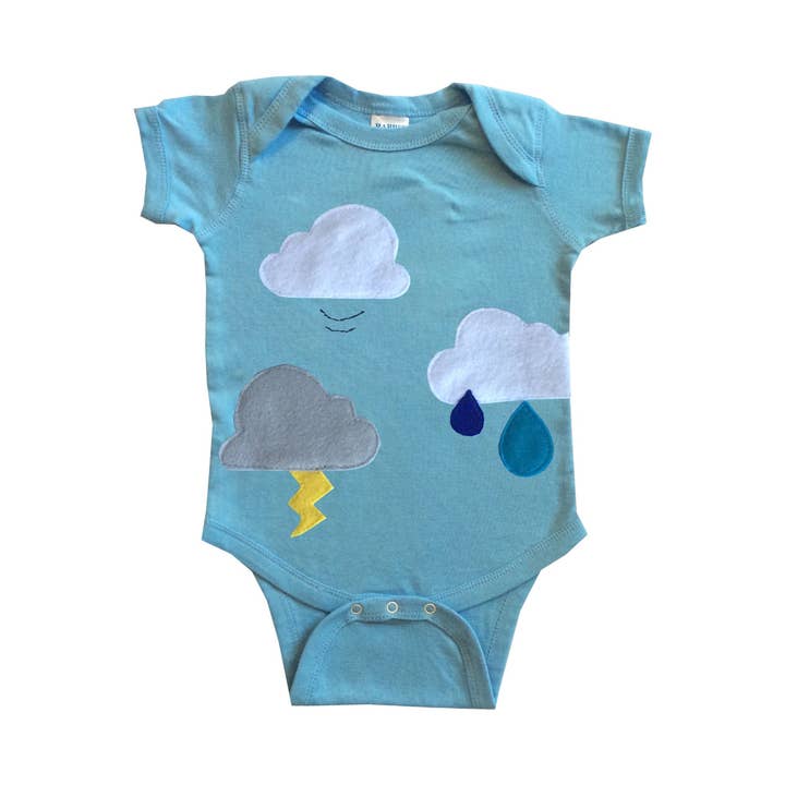 Clouds Are Everywhere Onesie for wholesale by mi cielo