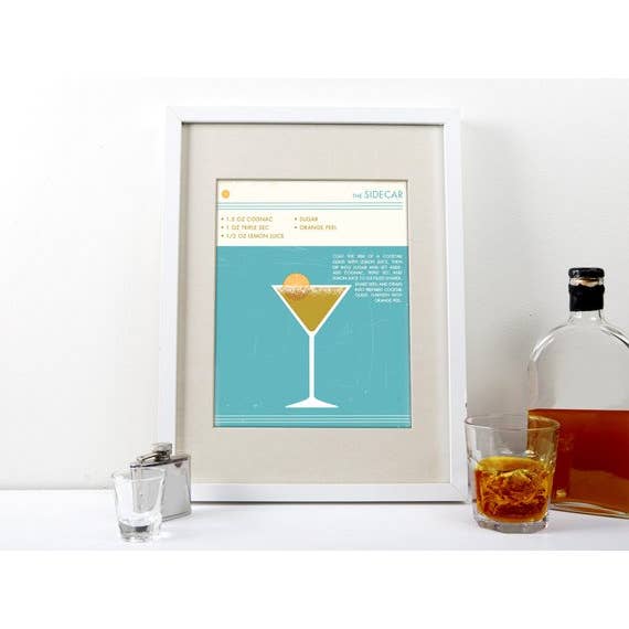The National Anthem - Wholesale Art Print - 11” x 14” Sidecar Cocktail Art Print1