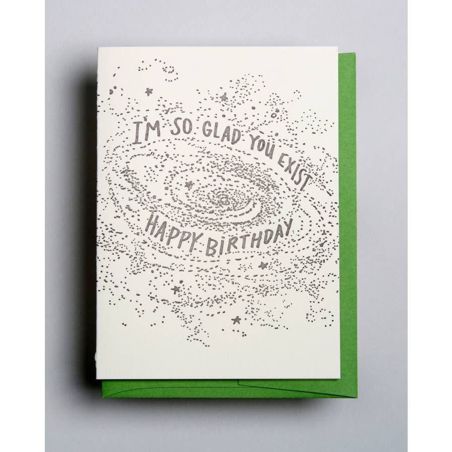 You Exist Birthday for wholesale by Wolf & Wren Press