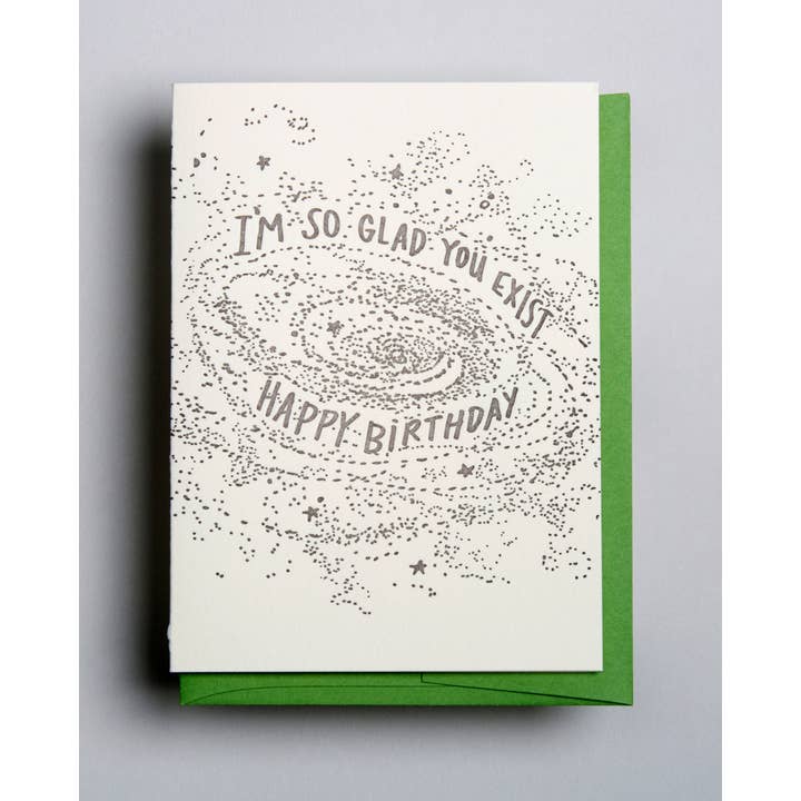 You Exist Birthday for wholesale by Wolf & Wren Press