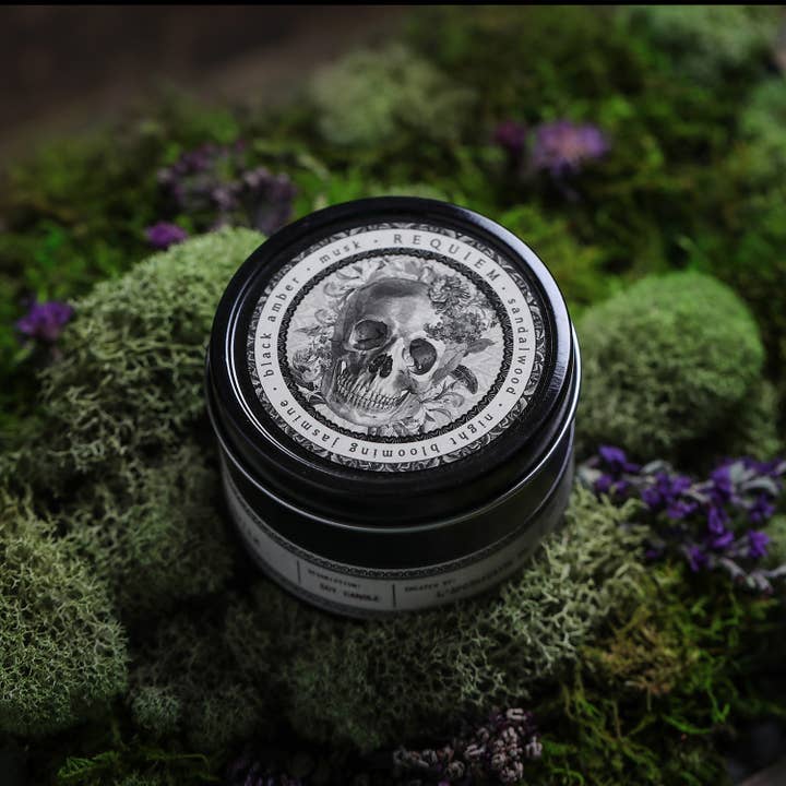 L'apothicaire Co. - Wholesale Travel Candles - NOIR | Requiem | | 8oz Travel Candle
