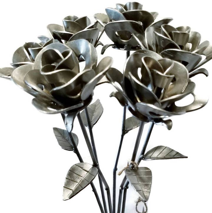 Six Immortal Roses for wholesale by Metal Relic