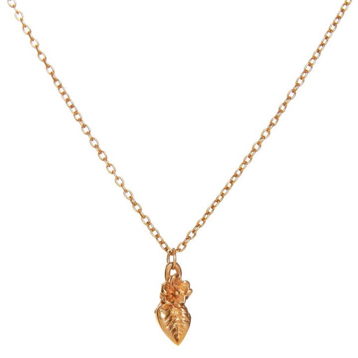 Guld - Flower vedhæng for engroshandel hos Alicia Marilyn Designs