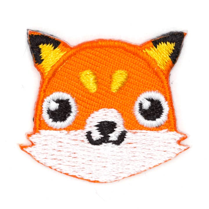 Fox Embroidered Sticker Patch for wholesale by These Are Things