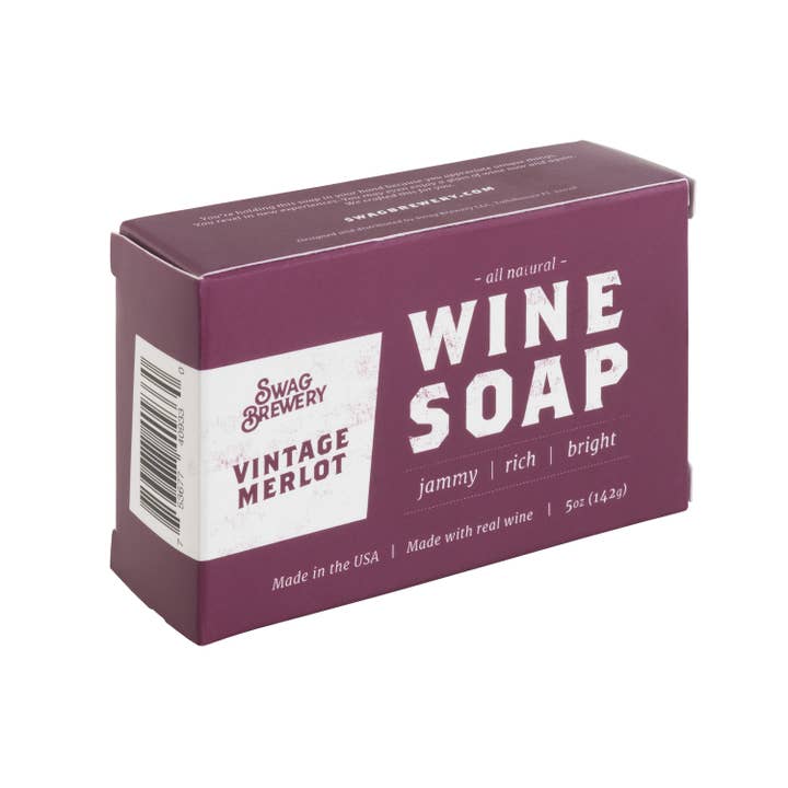 Swag Brewery - Wholesale Bar Soap - Vintage Merlot Wine Soap1