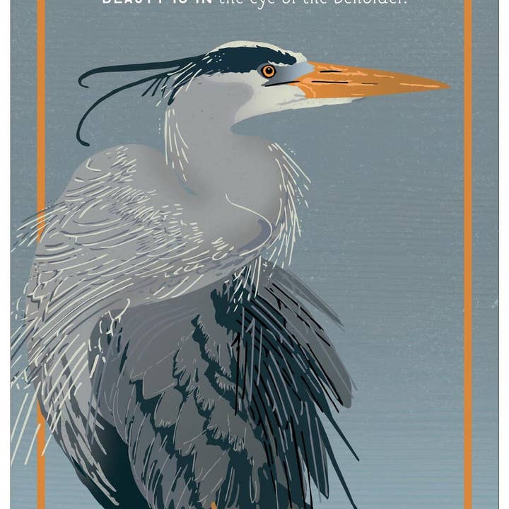 Heron Citat tomt kort för wholesale av Studio Eleven Papers