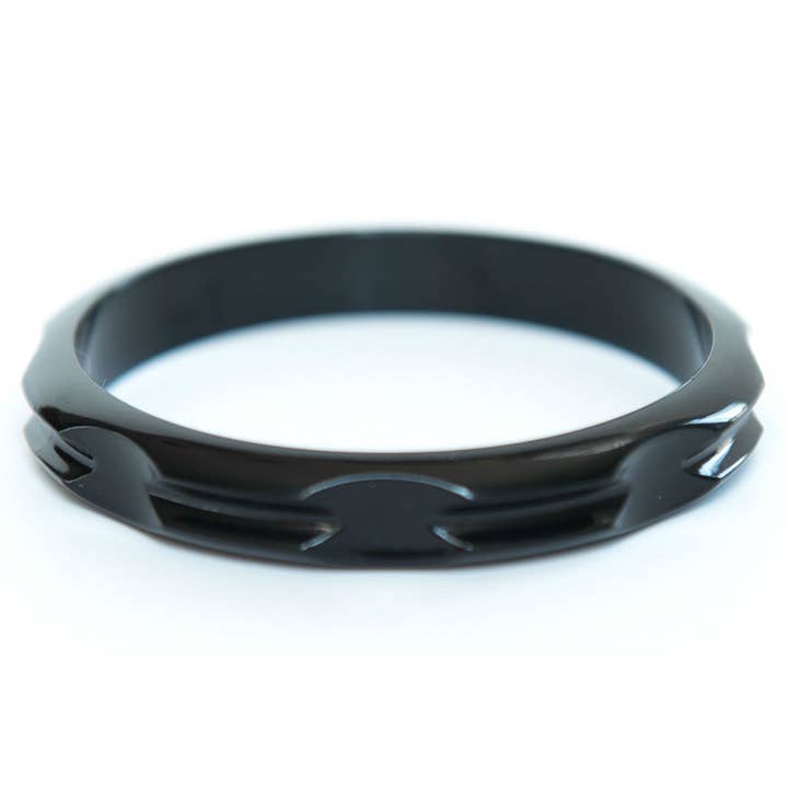 Haargummi Armreif Kunststoff Schwarz für den Großhandel von Maria Shireen®