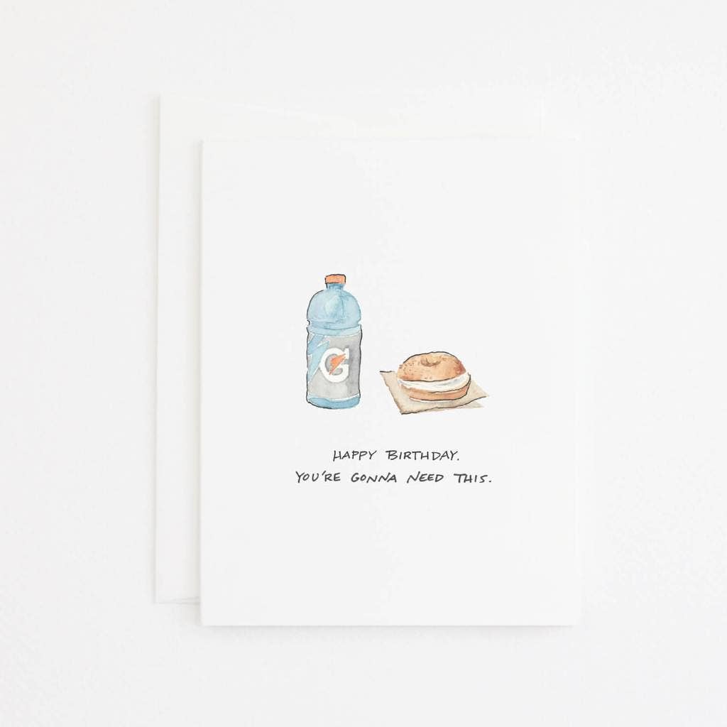 Party Sally - Wholesale Birthday Card - Birthday Survival Card