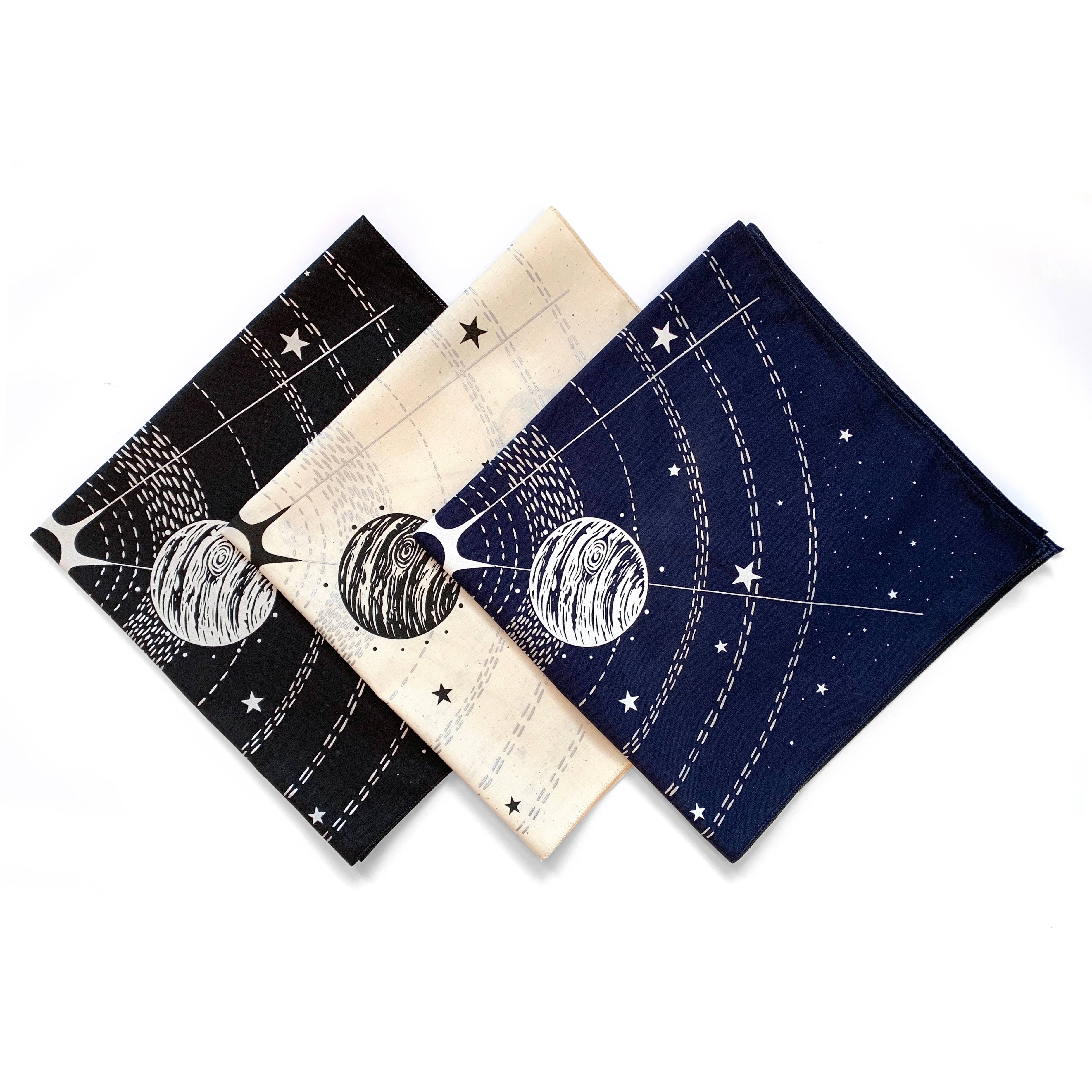 Little Lark - Wholesale Bandana - Women's - Solar System Bandanas7