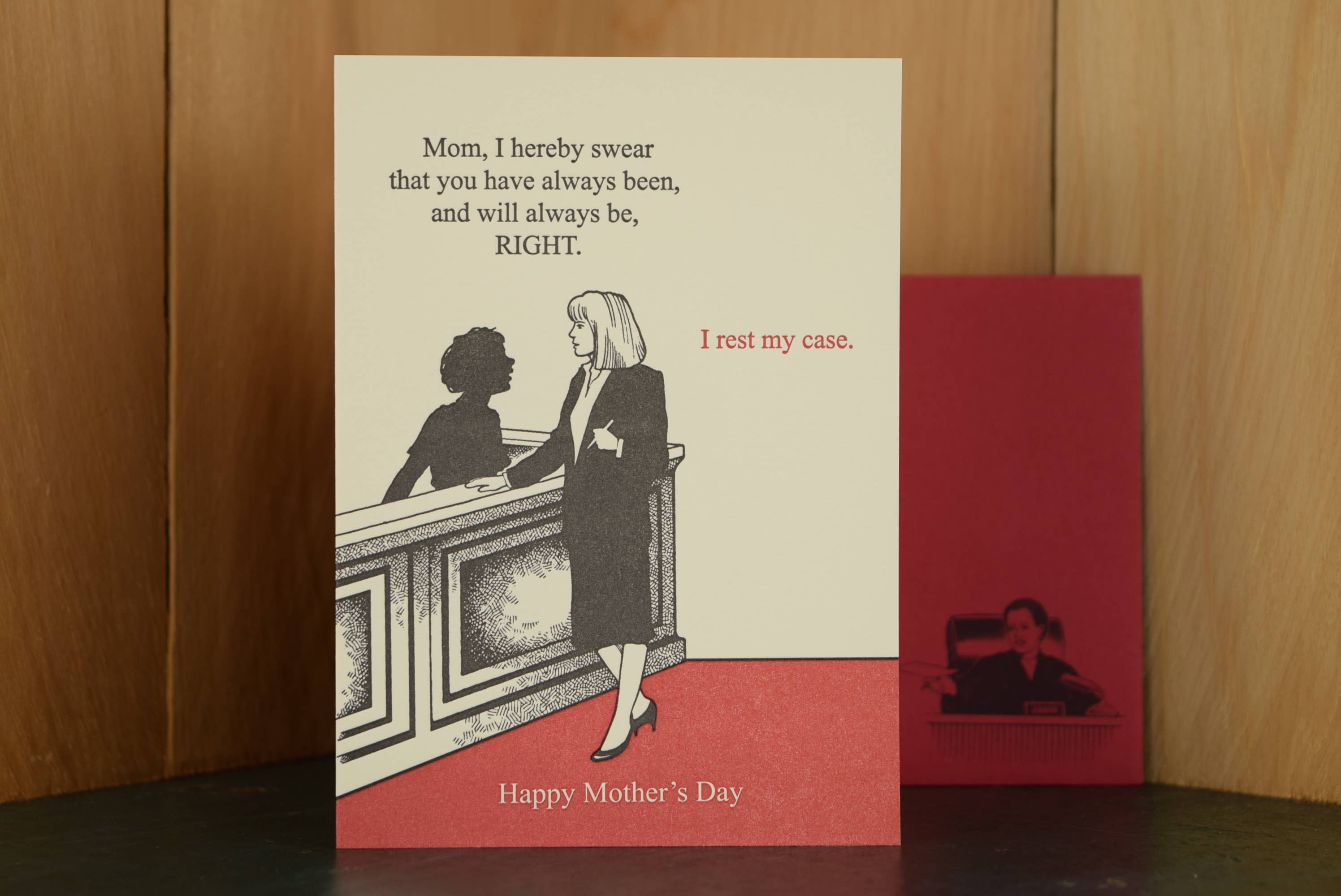 Oddball Press LLC - Wholesale Mother's Day Card - Always Right Card0