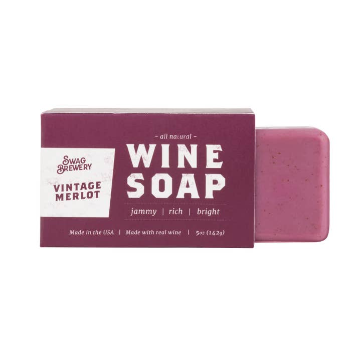 Swag Brewery - Wholesale Bar Soap - Vintage Merlot Wine Soap2