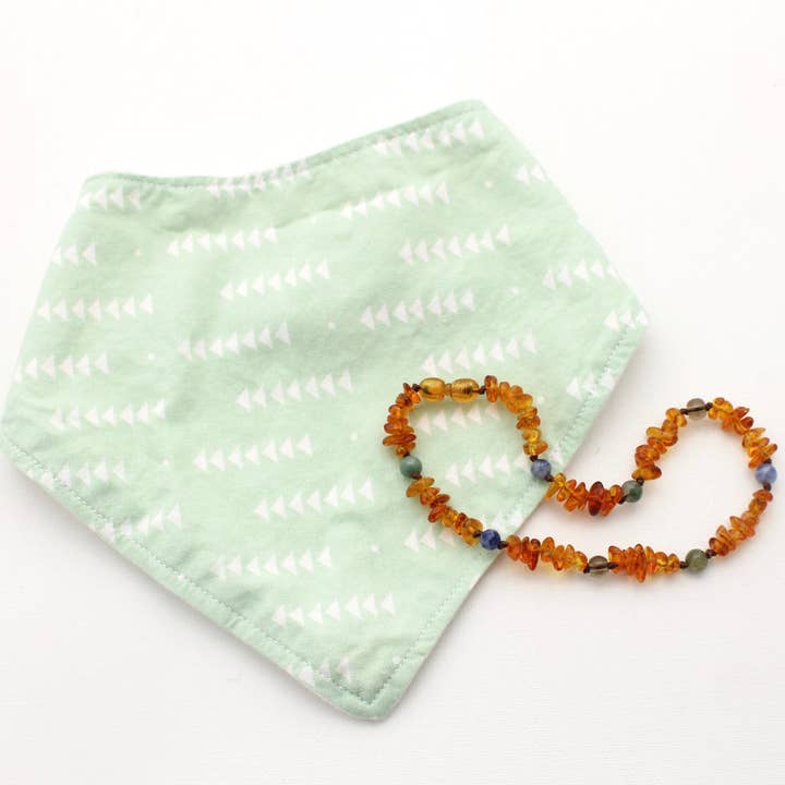 Adult Honey Amber Necklace + Sodalite + Quartz + Agate for wholesale by Beaming Amber Sun, LLC