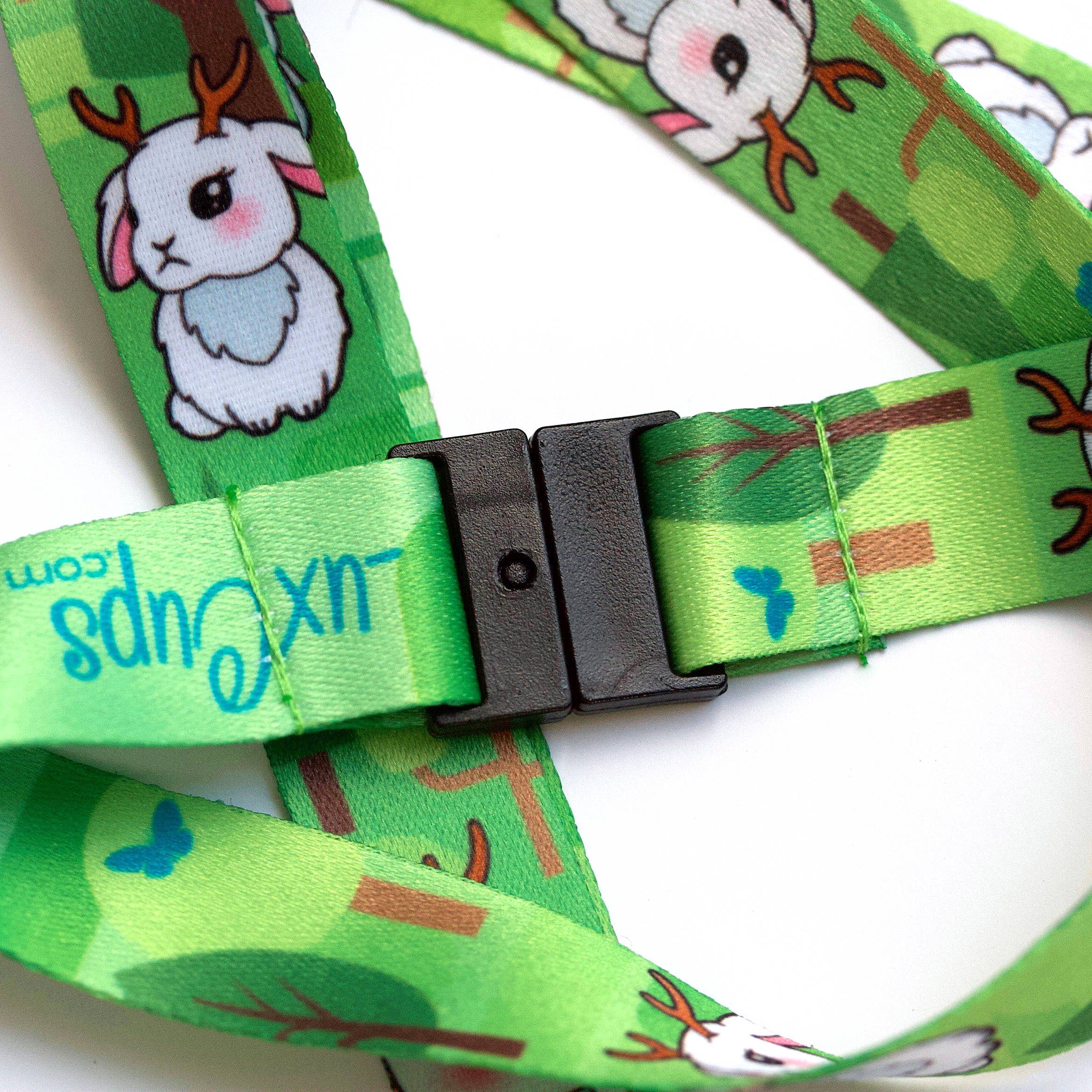 LuxCups Creative – wholesale Lanyard – Unisex – Jackalope Kawaii Lanyard (ON SALE!)2