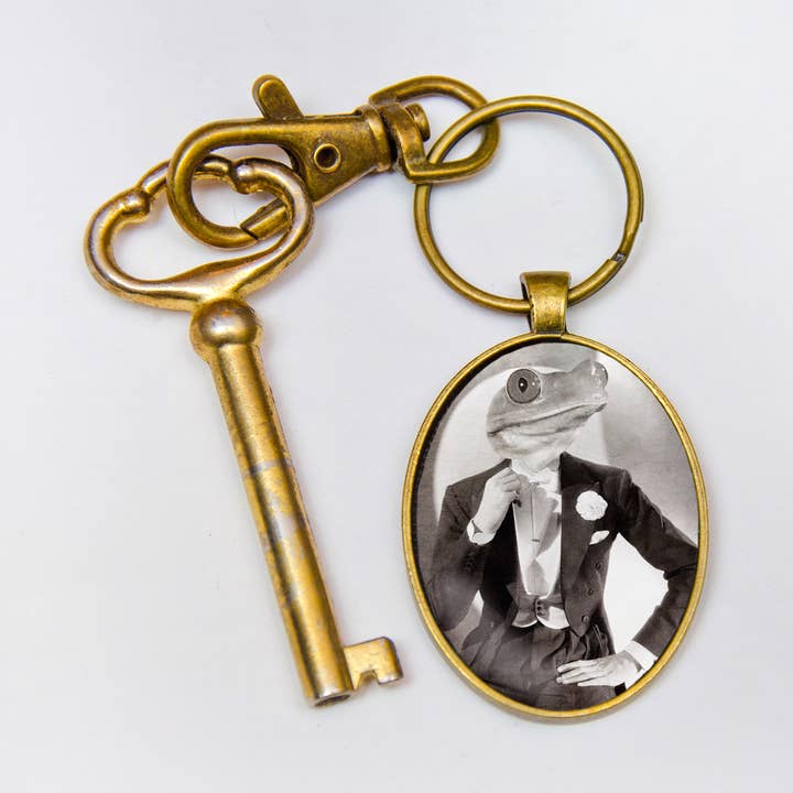 The Wild Oddisorium - Wholesale Keychain - Unisex - Frog Key Chain, Bag Accessory, Zipper Pull0