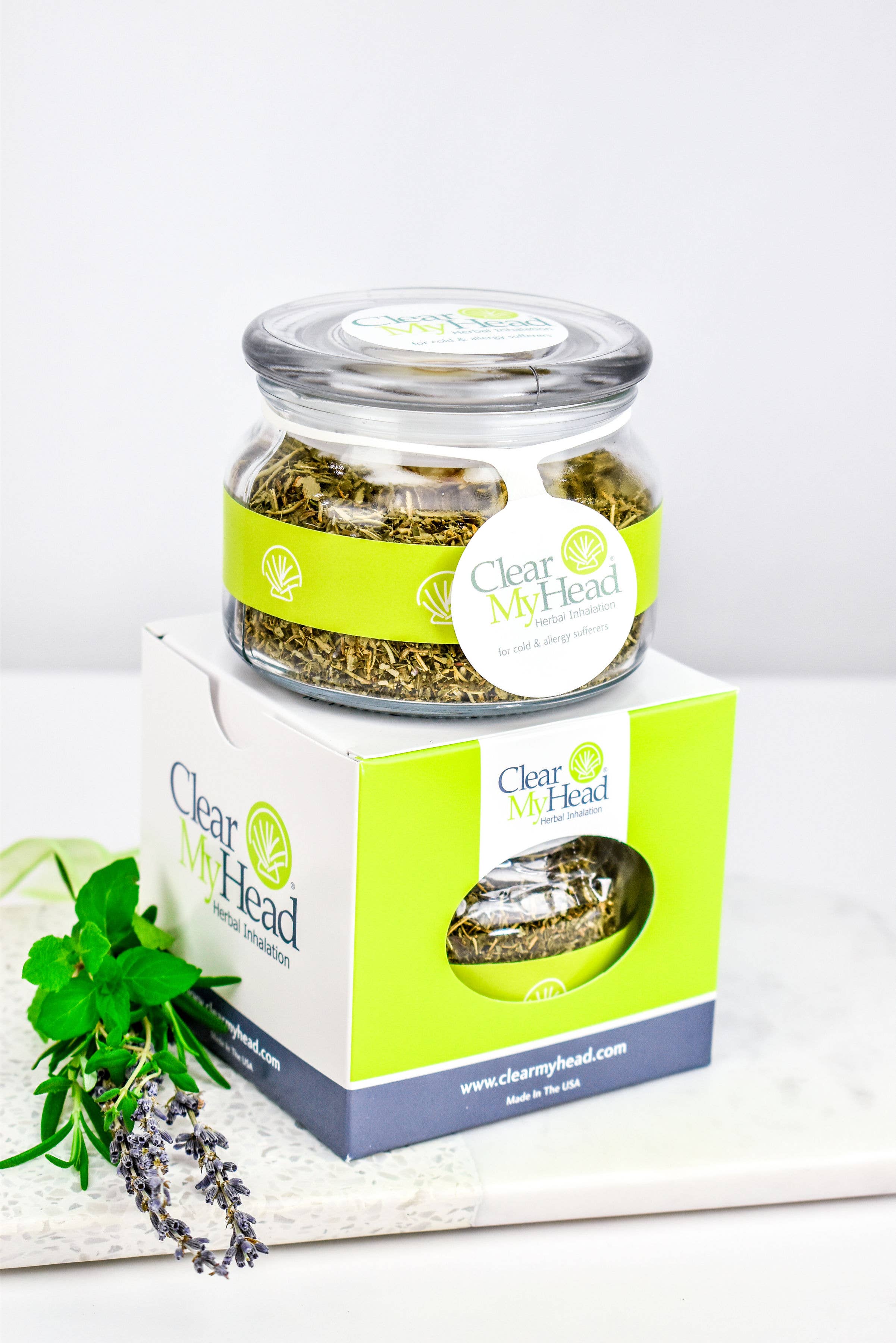 Clear My Head Ltd - Wholesale Aromatherapy Inhaler - Clear My Head Inhalation Jar (case)  BEST SELLER11