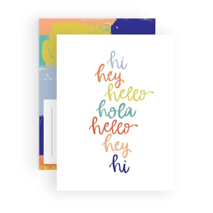 Hi Hey Hello Coffret pour la vente par The Paper Curator