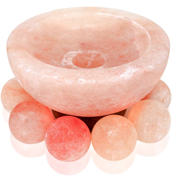 Himalayan Secrets - Vente Accessoire de méditation - Bol Abundance de 7 po avec balles de massage, sans cage métallique2