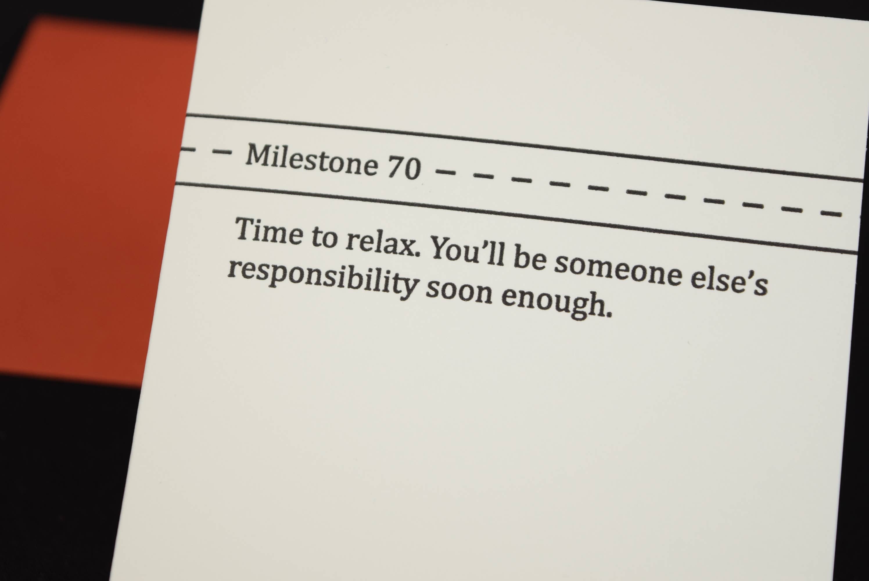 Oddball Press LLC - Wholesale Milestone Art/Keepsake - Kids & Baby - Milestone 70 Card1