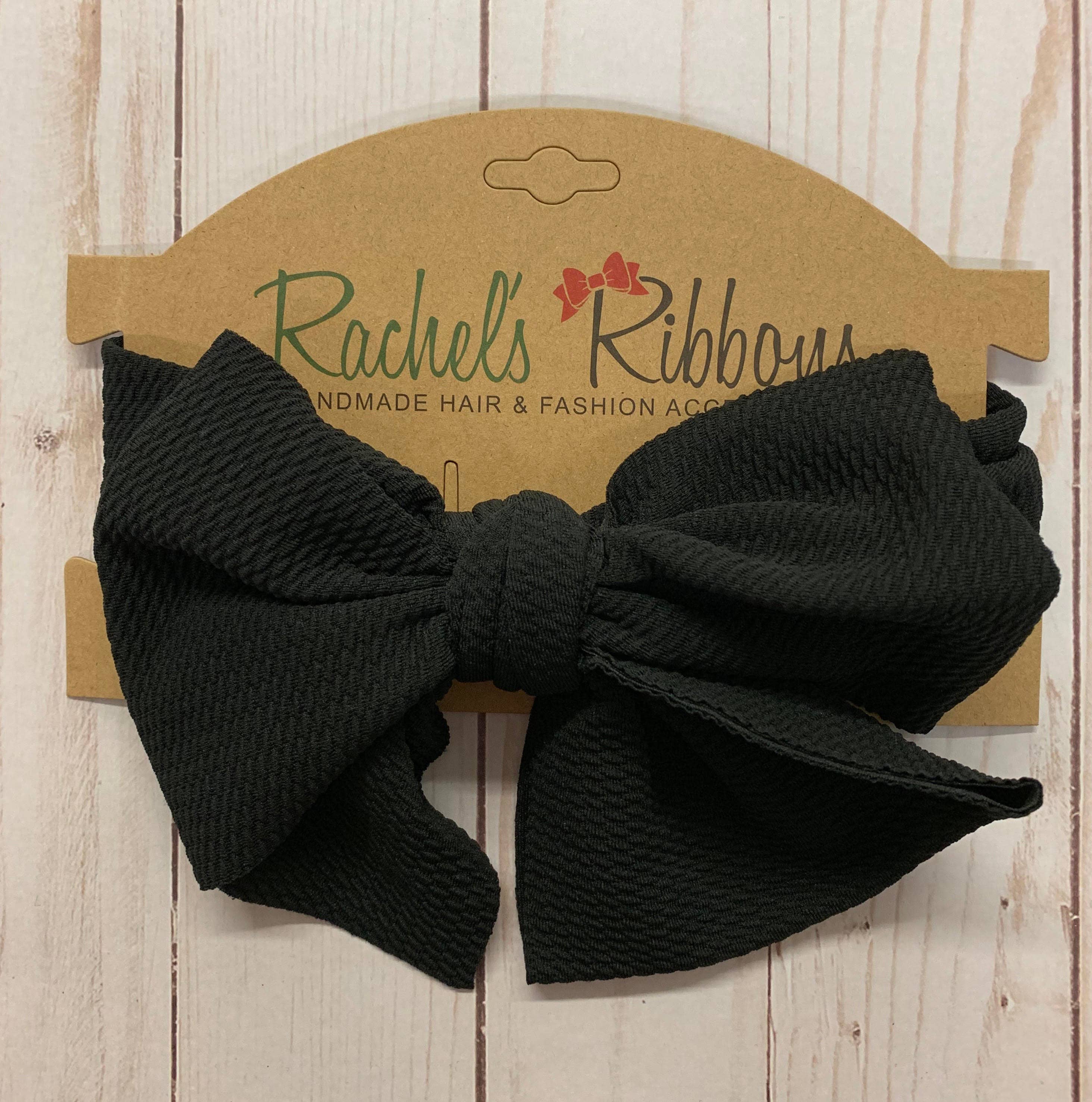 Rachel's Ribbons – Engroshandel Pandebånd - Børn – Stof Padwrap med XL Bow1