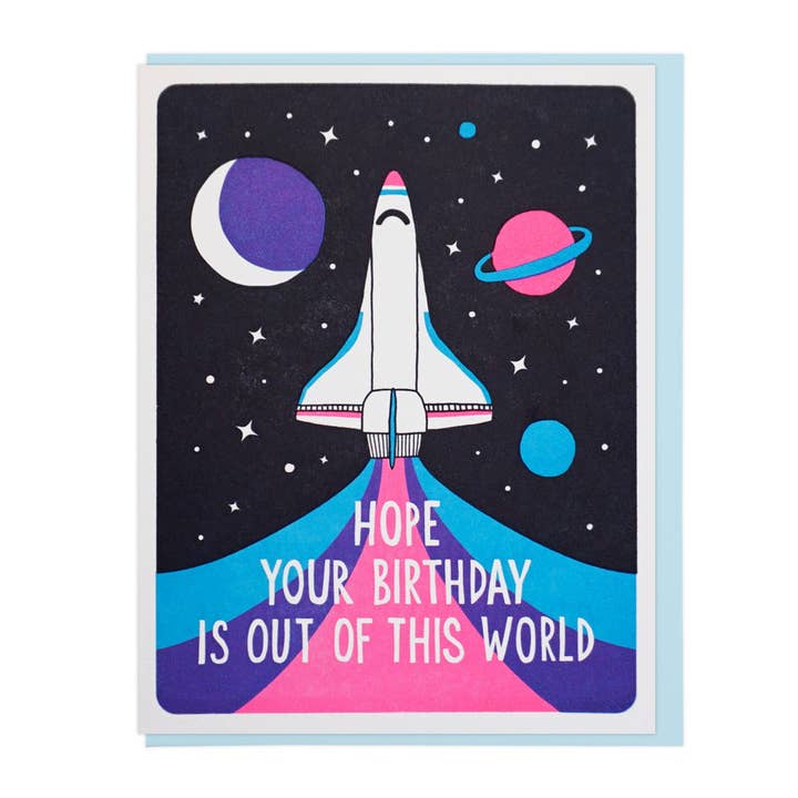 Out Of This World Birthday for wholesale by Lucky Horse Press