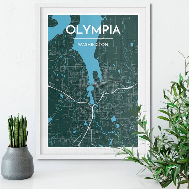 Point Two Design Group - Wholesale Map - Olympia City Map2
