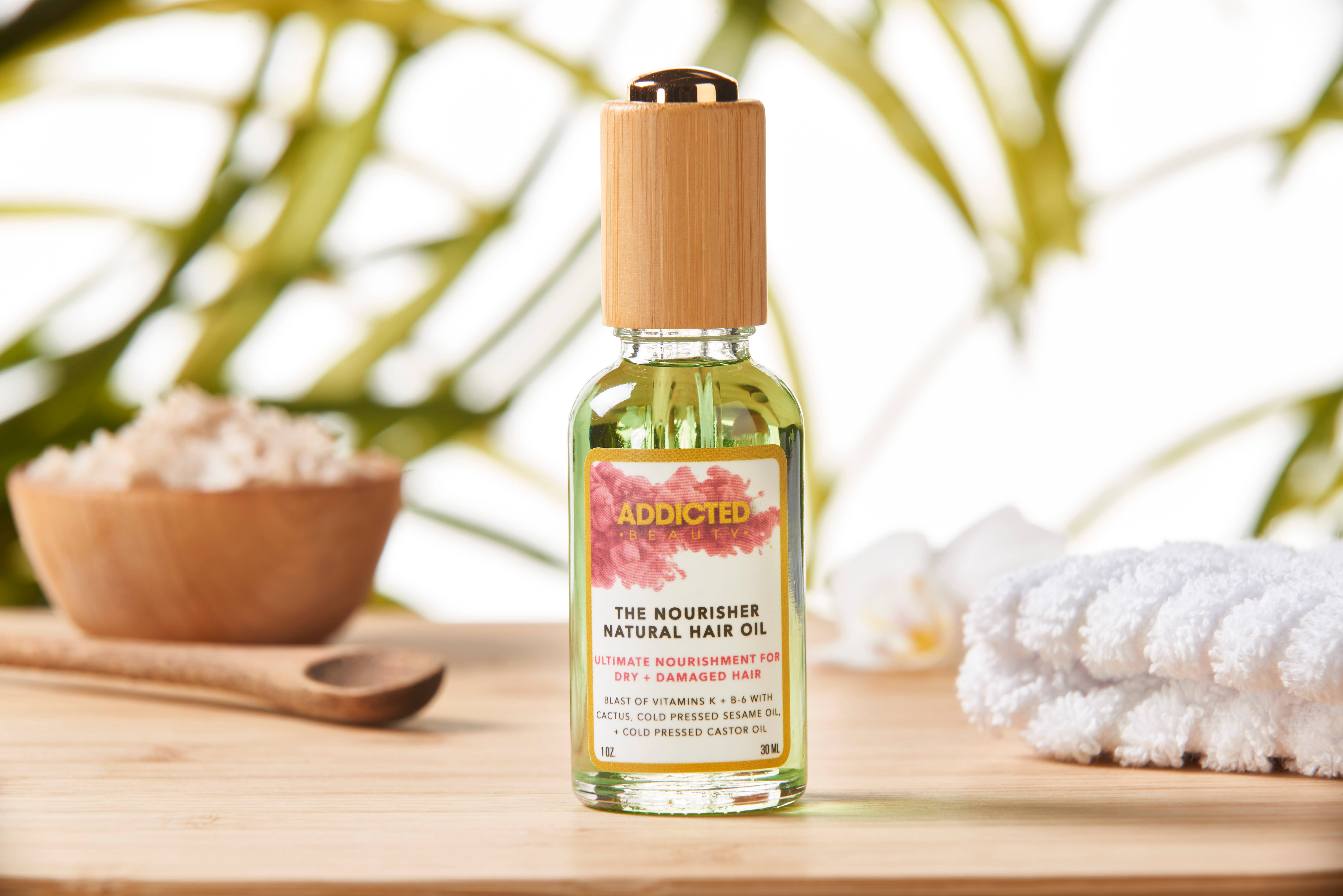 Addicted Beauty - Wholesale Hair Oil - Natural Cactus Nourishing Hair Oil1