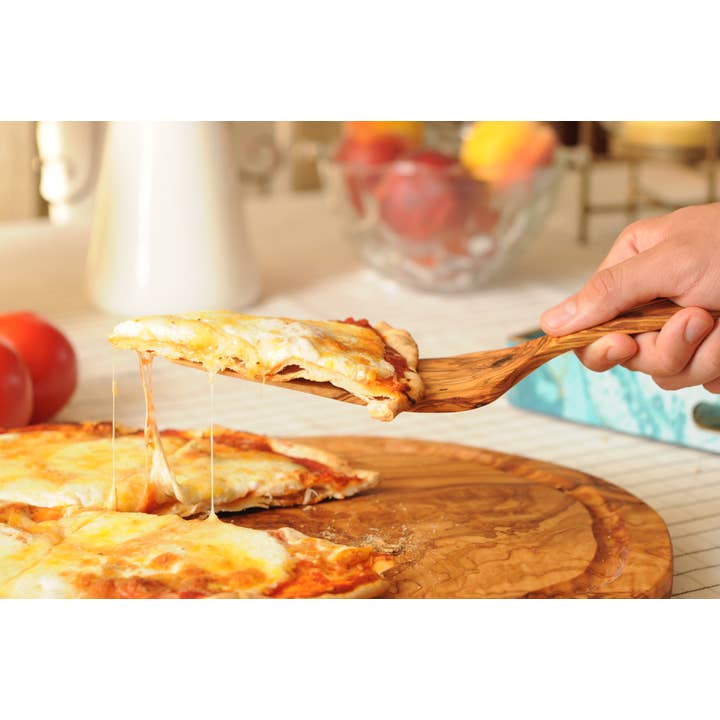 BeldiNest - Wholesale Spatula/Turner - Olive Wood Pizza Server, Pie Server Spatula1