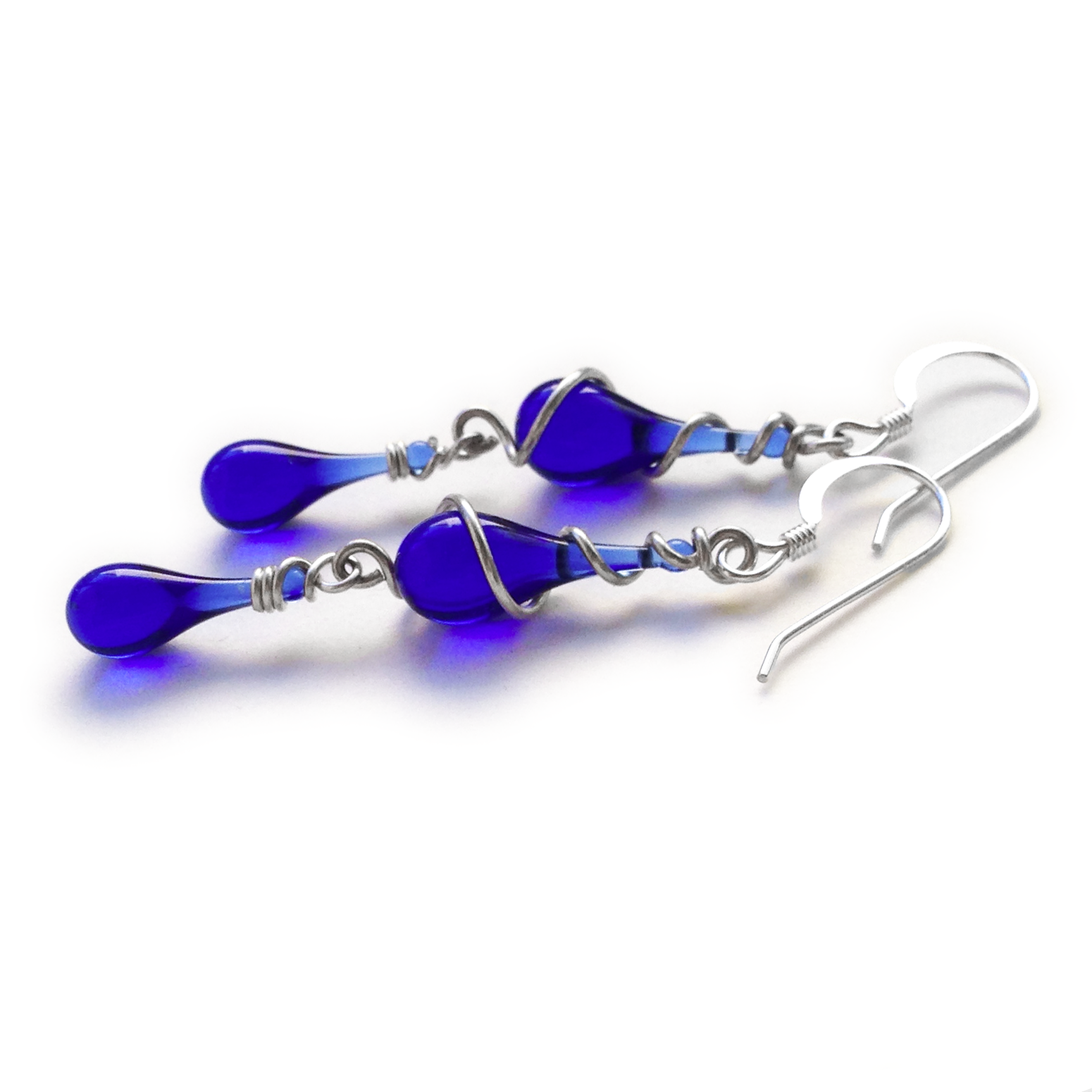 Sundrop Jewelry - Wholesale Dangle Earrings - Gemini Glass Teardrop Earrings15