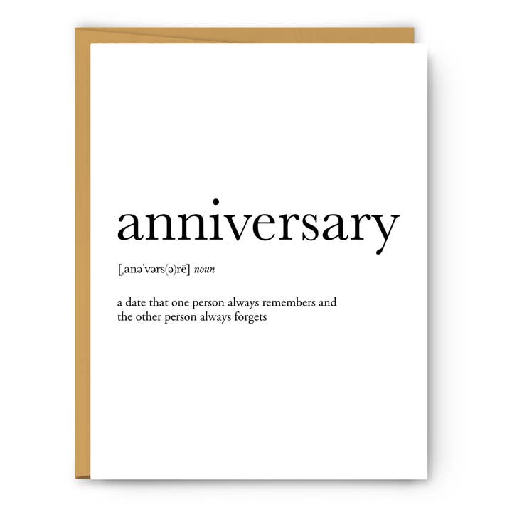 Footnotes - Vente Cartes d'anniversaire - Définition d'anniversaire - Carte de mariage et d'anniversaire