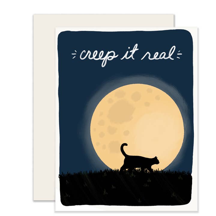 Creep It Real | Halloween Fall Card for wholesale by Slightly Stationery
