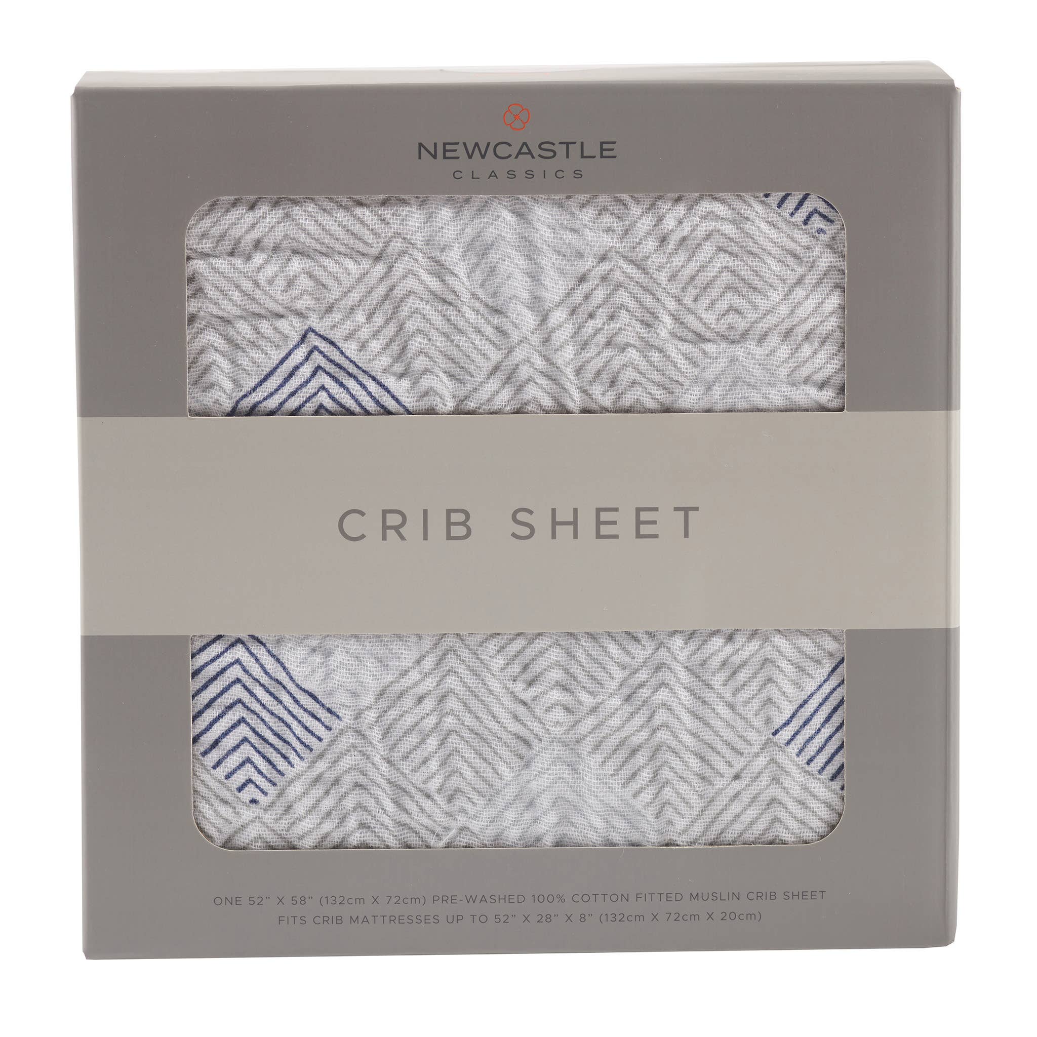 Newcastle Classics - Wholesale Cot/Crib Sheets - Mountain Peak Crib Sheet0